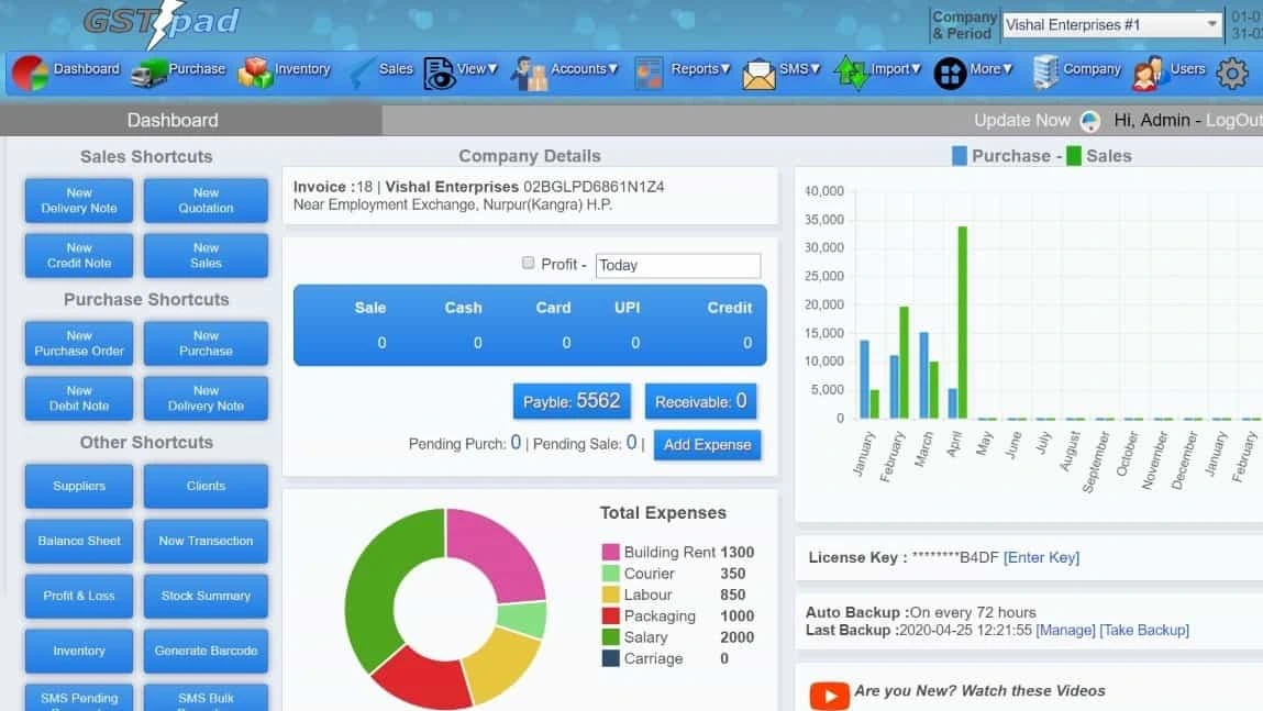 Retail Shop Billing Software